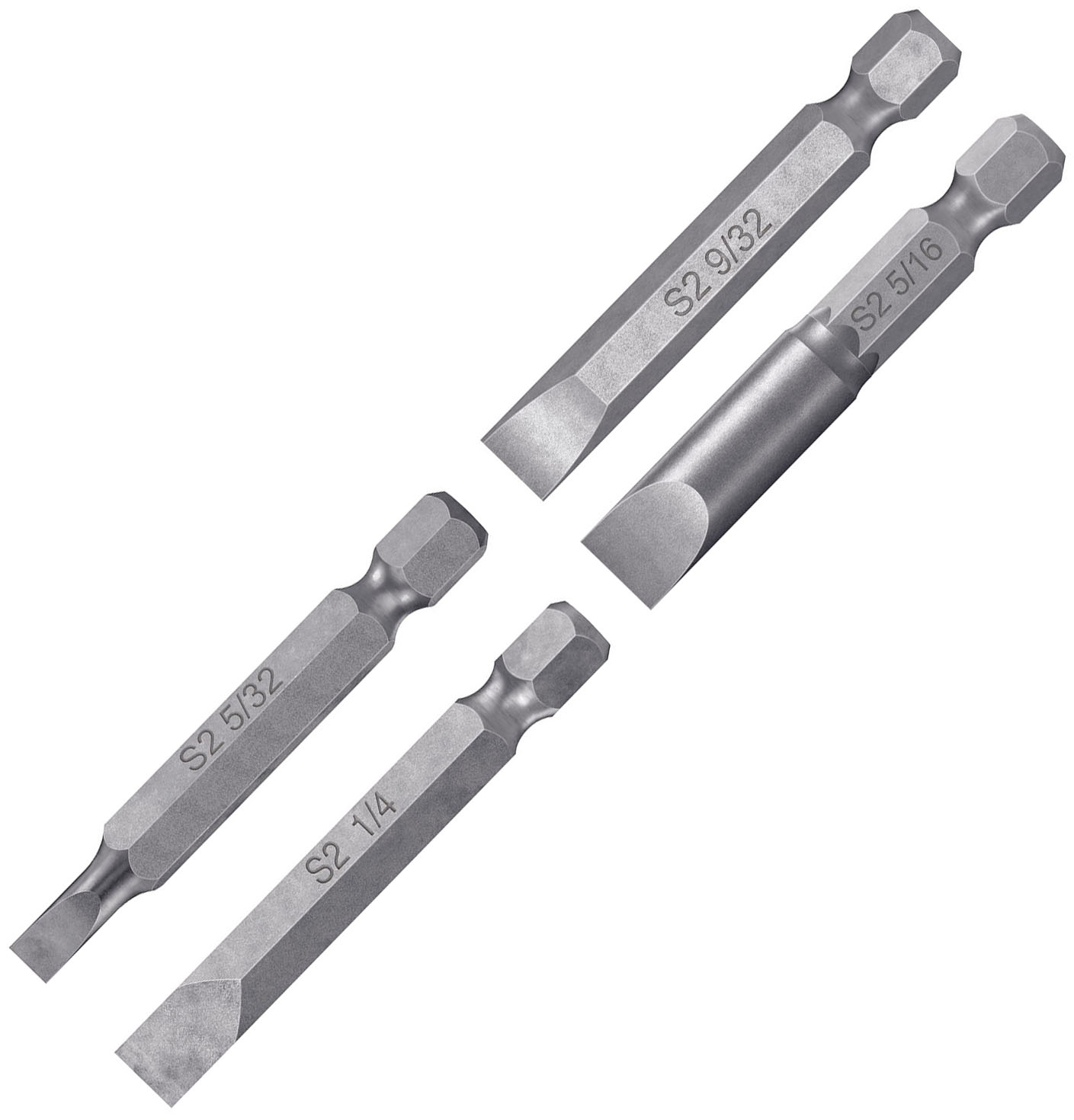 Imagen de ESTUCHE CON 6 PUNTAS PLANAS COMBINADAS CON LARGO DE 2" EXPERT TRUPER