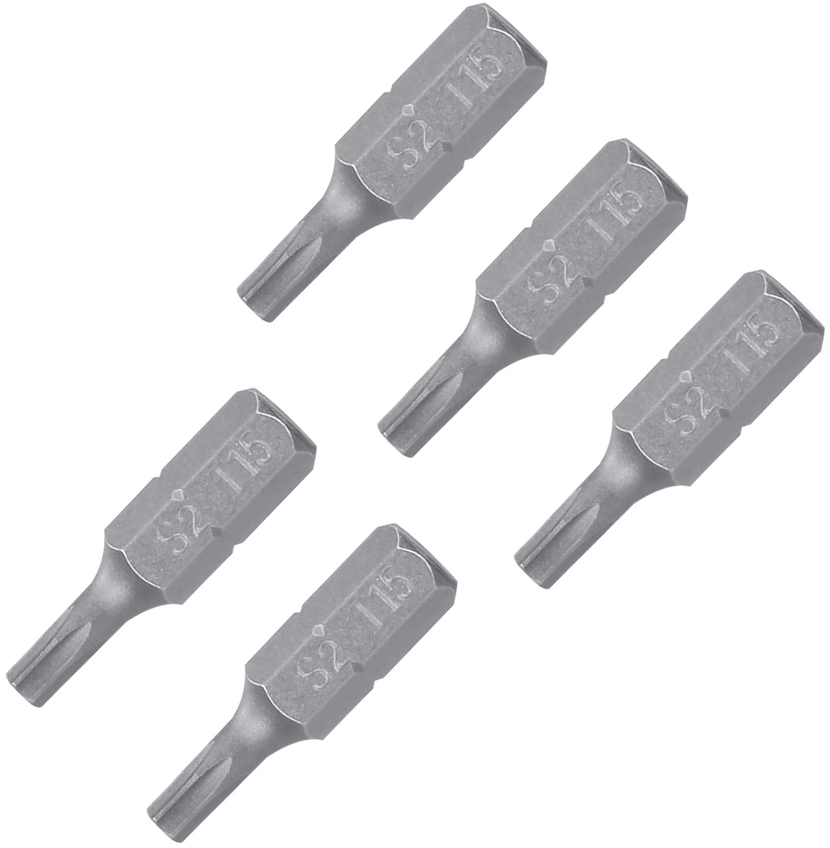 Imagen de ESTUCHE CON 5 PUNTAS TORX MODELO T15 CON SEGURO EN LARGO DE 1" EXPERT TRUPER