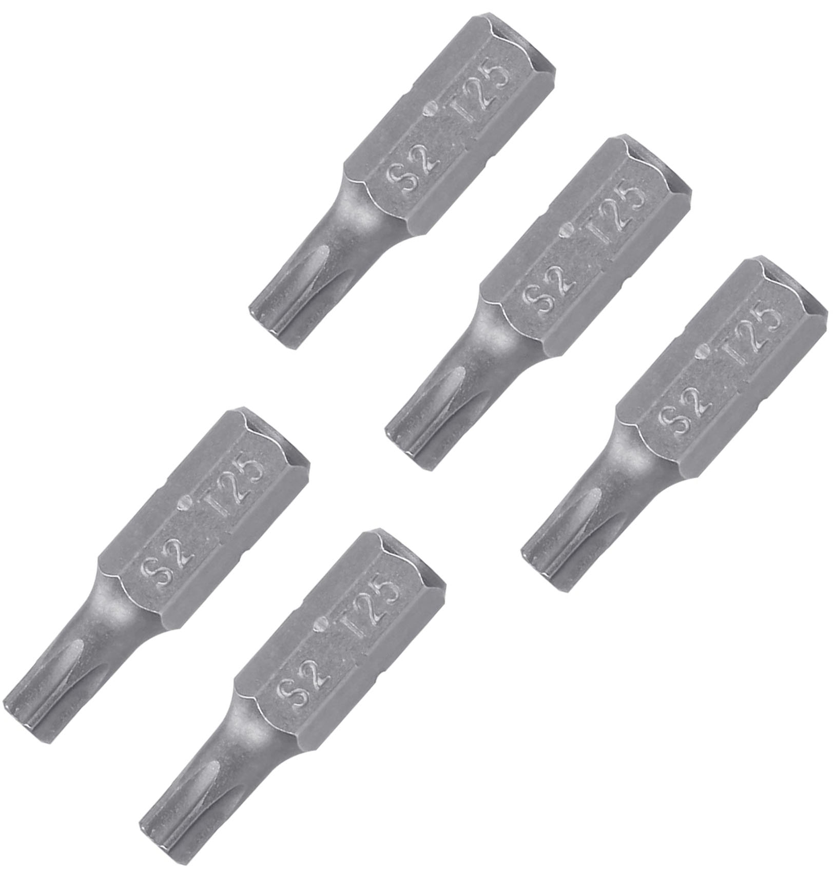 Imagen de ESTUCHE CON 5 PUNTAS TORX MODELO T-25 CON SEGURO EN LARGO DE 1" EXPERT TRUPER