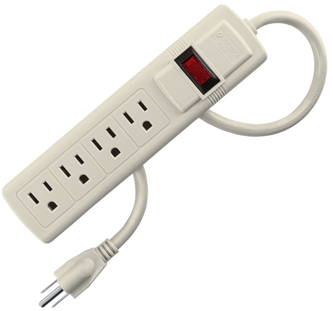 Imagen de MULTICONTACTO CALIBRE 16 AWG USO RUDO CON 4 ENTRADAS VOLTECK