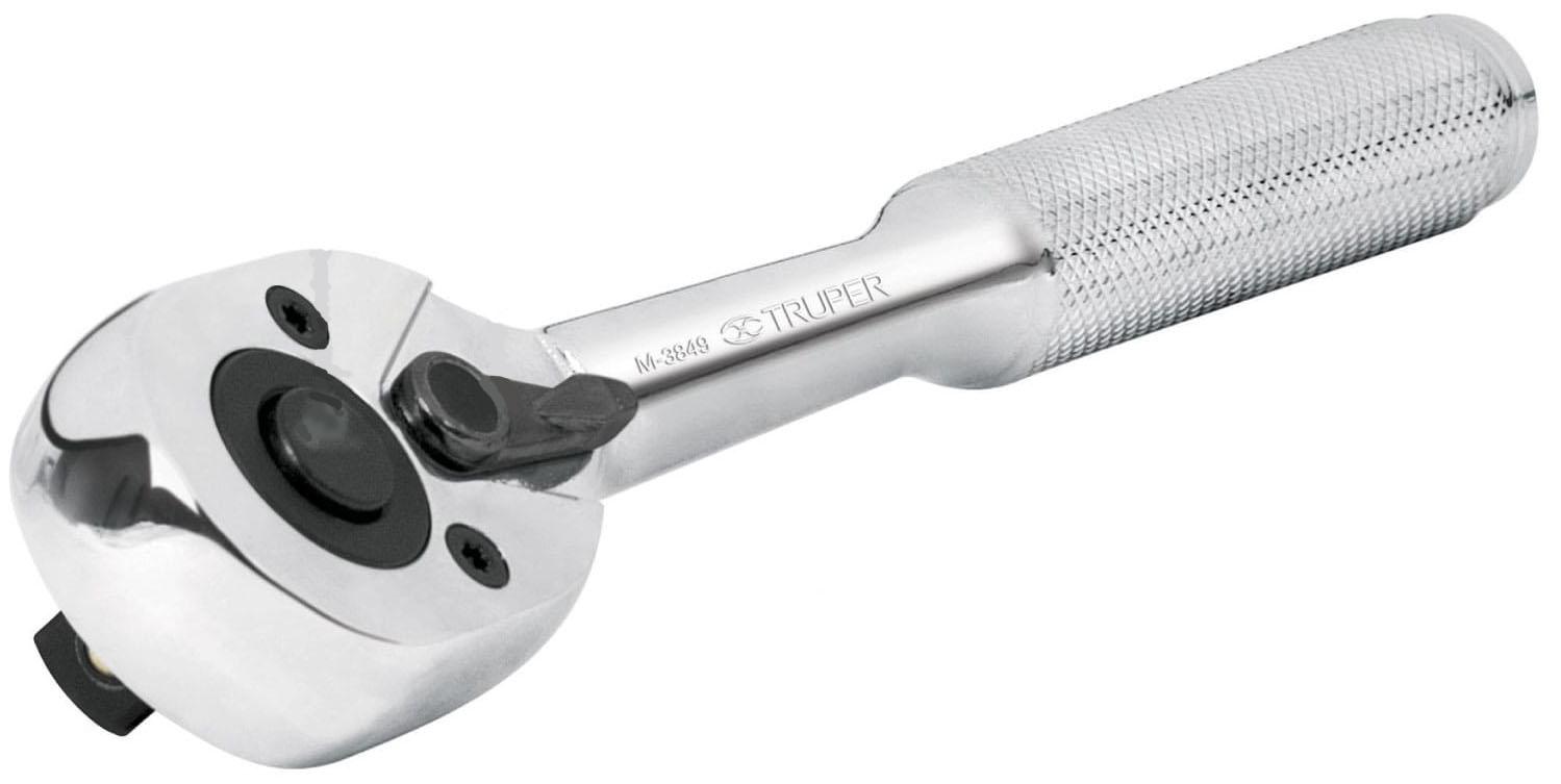 Imagen de MATRACA CON CUADRO DE 3/8" Y CABEZA DE PERA PARA LIBERACION RAPIDA TRUPER