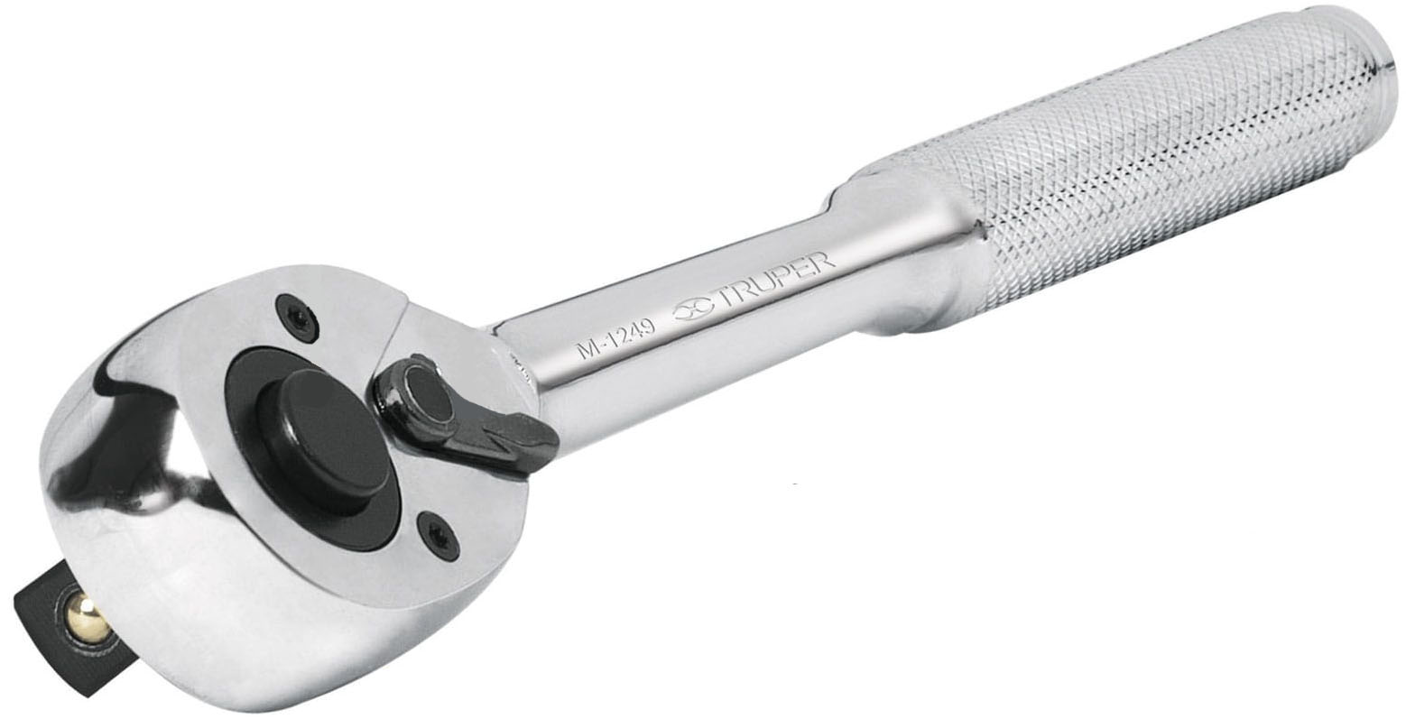 Imagen de MATRACA CON CUADRO DE 1/2" Y CABEZA DE PERA PARA LIBERACION RAPIDA TRUPER