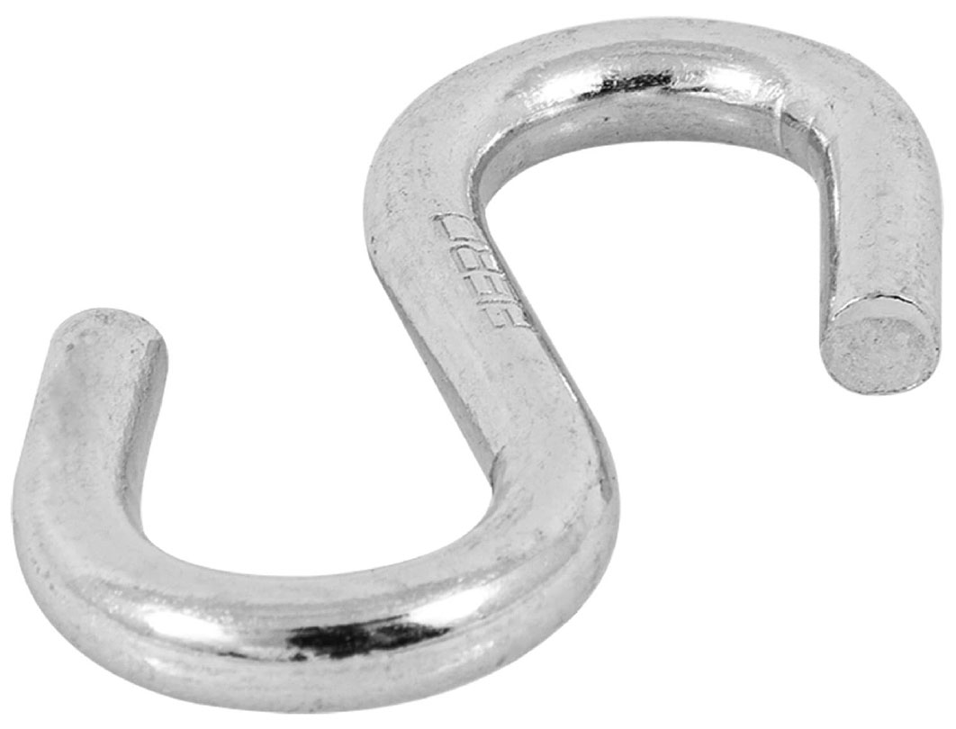 Imagen de GANCHO TIPO "S" DE 1/4" DE ACERO PARA CABLE FIERO