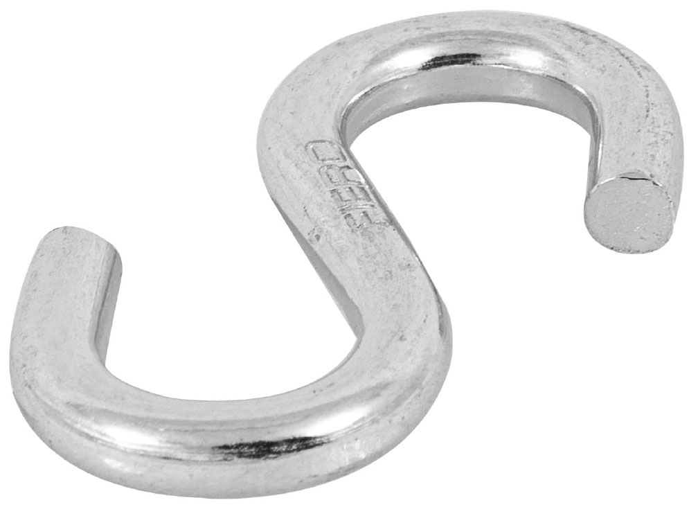 Imagen de GANCHO TIPO "S" DE 3/16" DE ACERO PARA CABLE FIERO