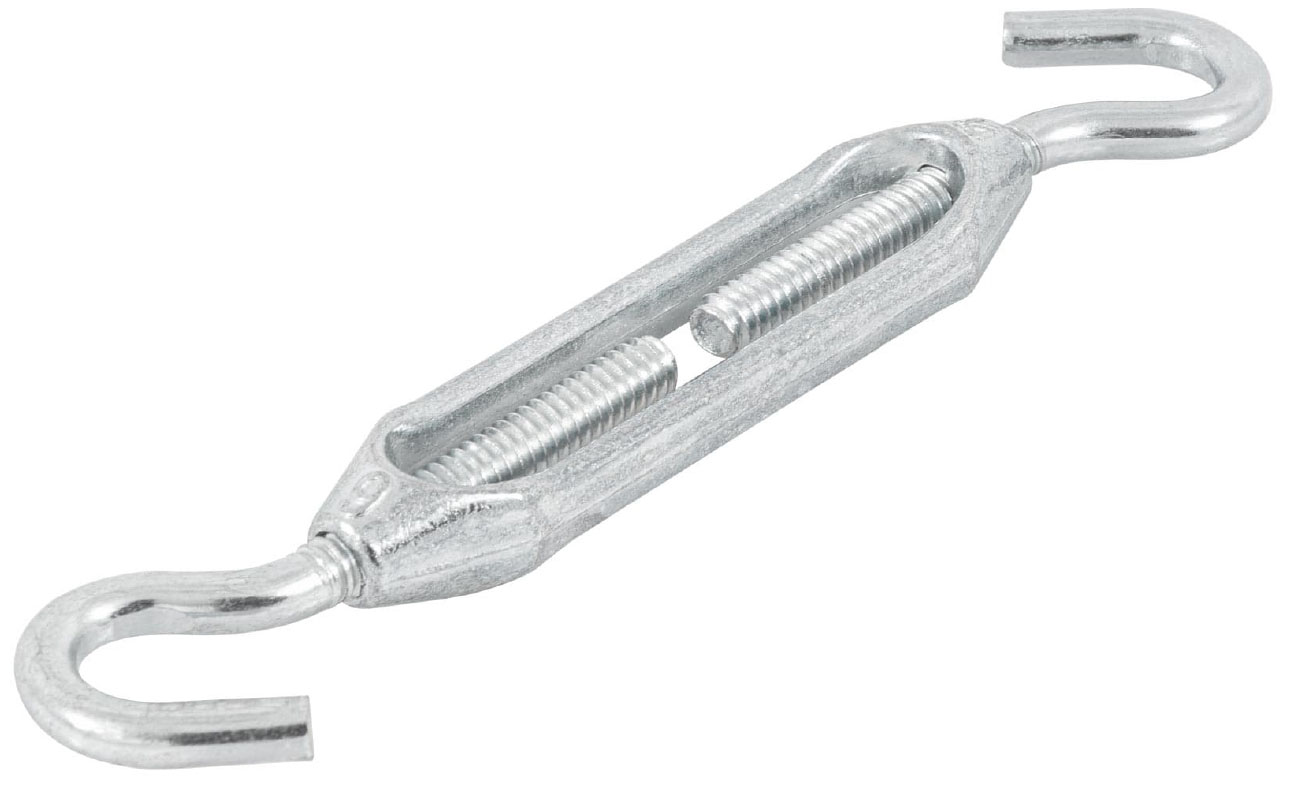 Imagen de TENSOR ZINC DE 1/4" GANCHO-GANCHO FIERO