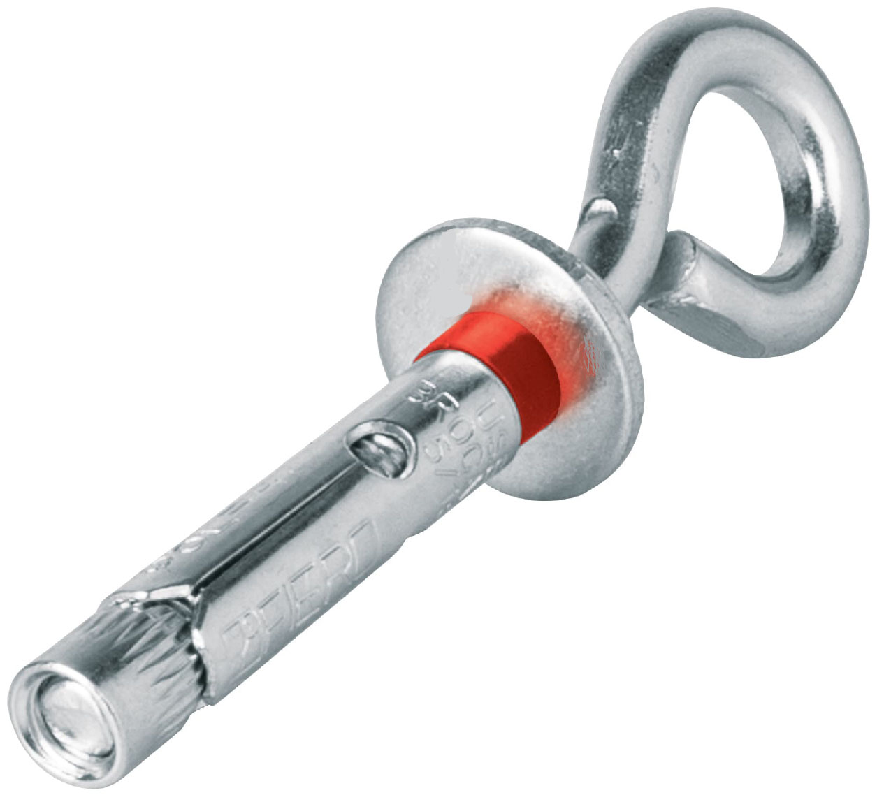 Imagen de BOLSA CON 4 TAQUETES EXPANSIVOS DE 8 X 50 MM CON ARMELLA CERRADA FIERO