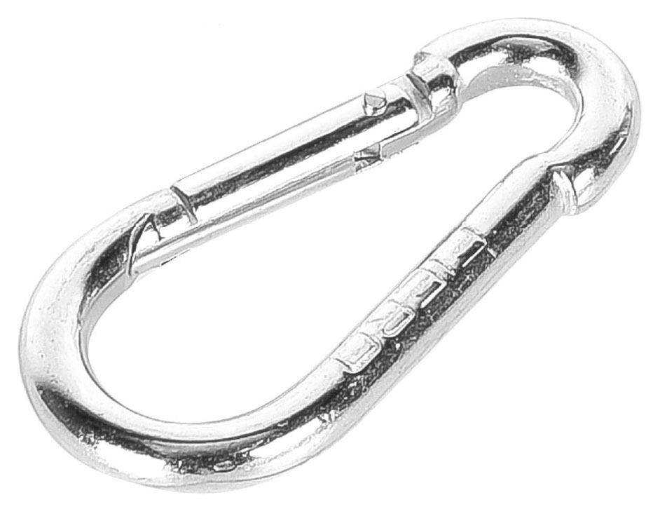 Imagen de BANDOLA MOSQUETON DE ACERO DE 3/16" FIERO