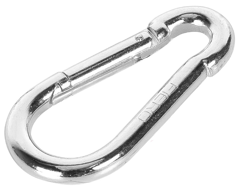 Imagen de BANDOLA MOSQUETON DE ACERO DE 5/16" FIERO