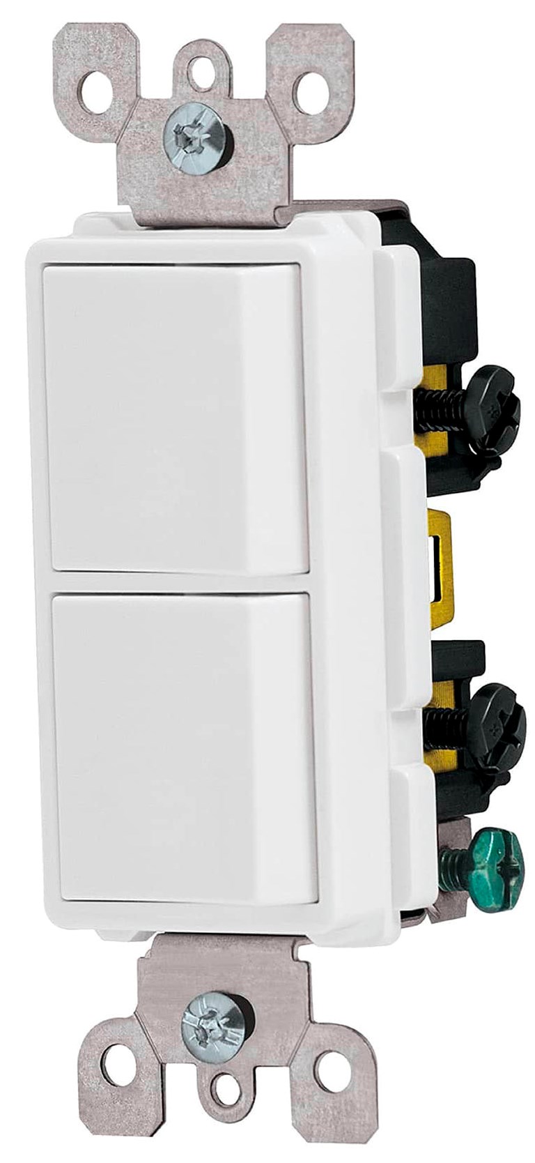 Imagen de INTERRUPTOR DUPLEX LINEA CLASICA VOLTECK