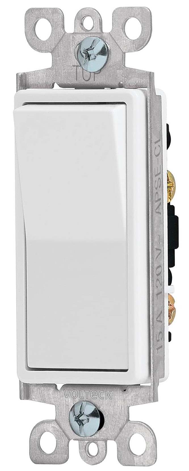 Imagen de INTERRUPTOR SENCILLO LINEA CLASICA VOLTECK