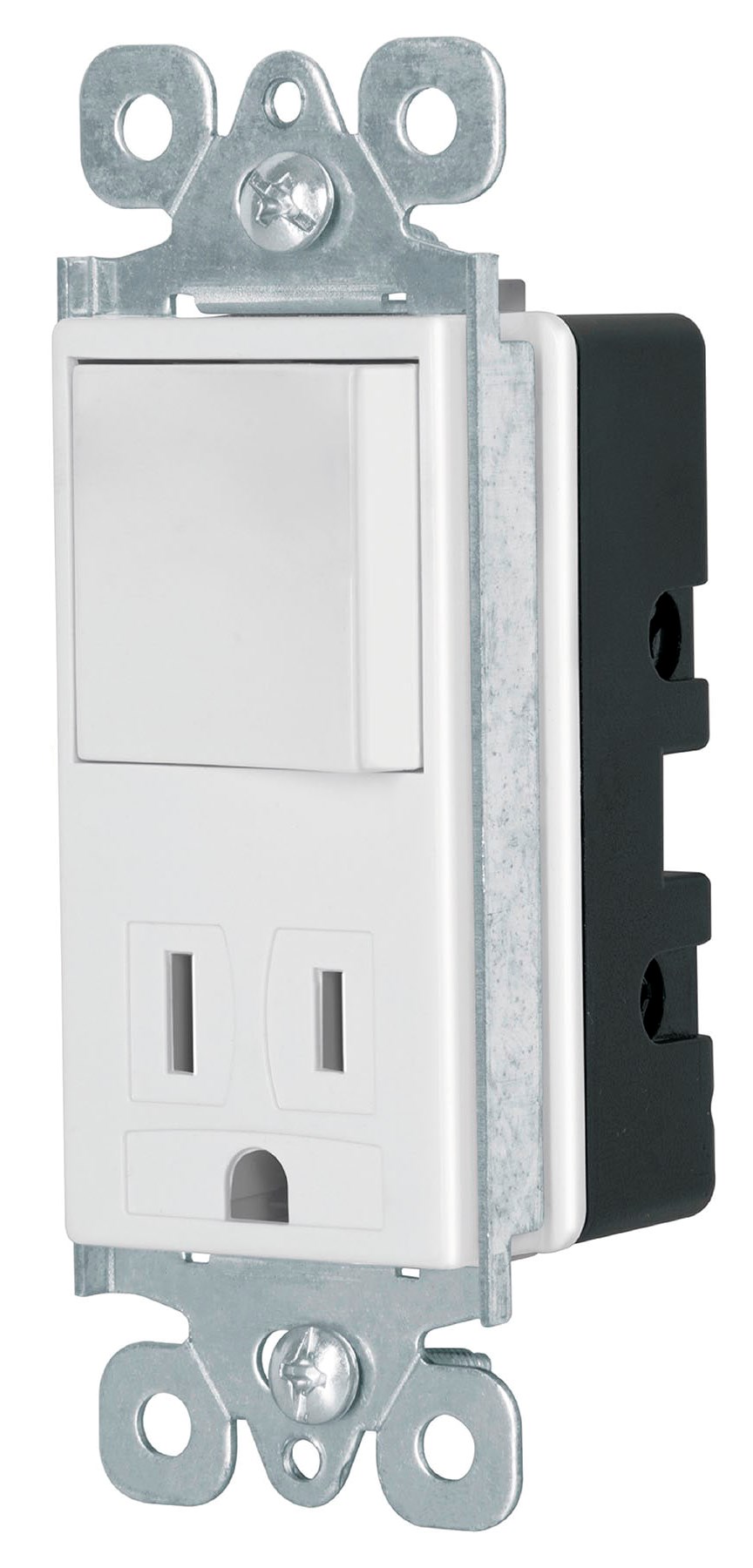 Imagen de INTERRUPTOR-CONTACTO DE 2 POLOS + TIERRA CLASICO VOLTECK