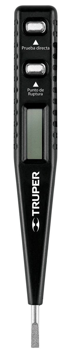 Imagen de PROBADOR DIGITAL DE TENSION CORRIENTE ALTERNA/CORRIENTE CONTINUA TRUPER