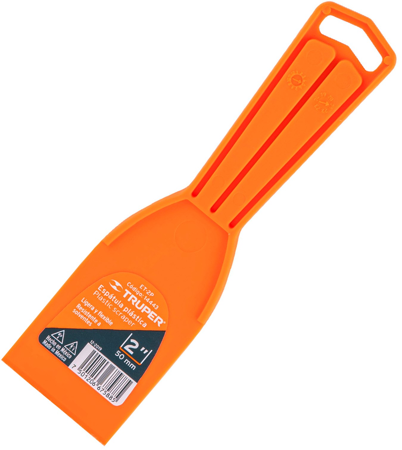 Imagen de ESPATULA PLASTICA DE 2" TRUPER