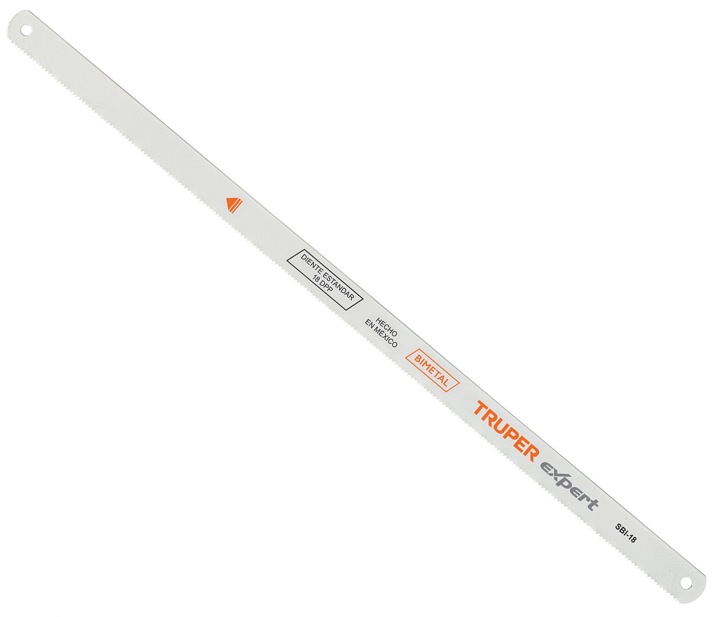 Imagen de BLISTER CON 2 SEGUETAS BIMETALICAS DE 18 DPP  TRUPER EXPERT