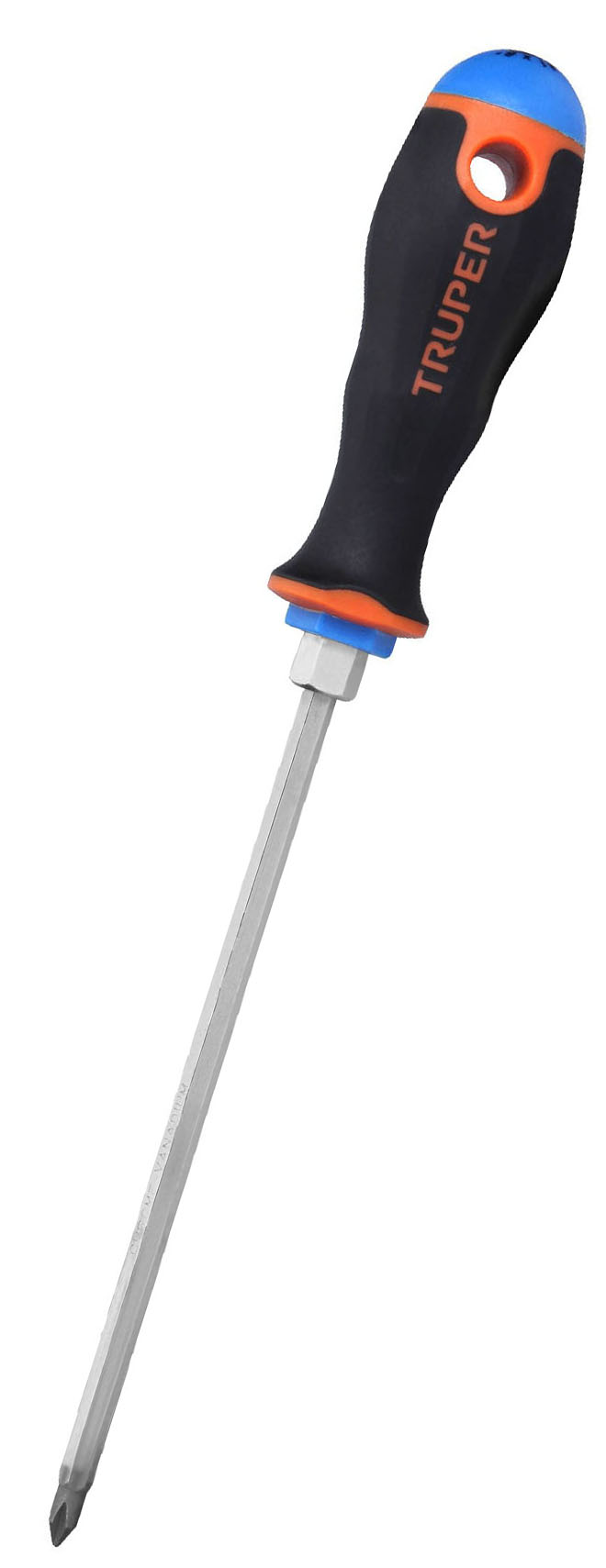 Imagen de DESARMADOR DE CRUZ DE 3/16" X 6" CON MANGO DE AGARRE CONFORTABLE TRUPER