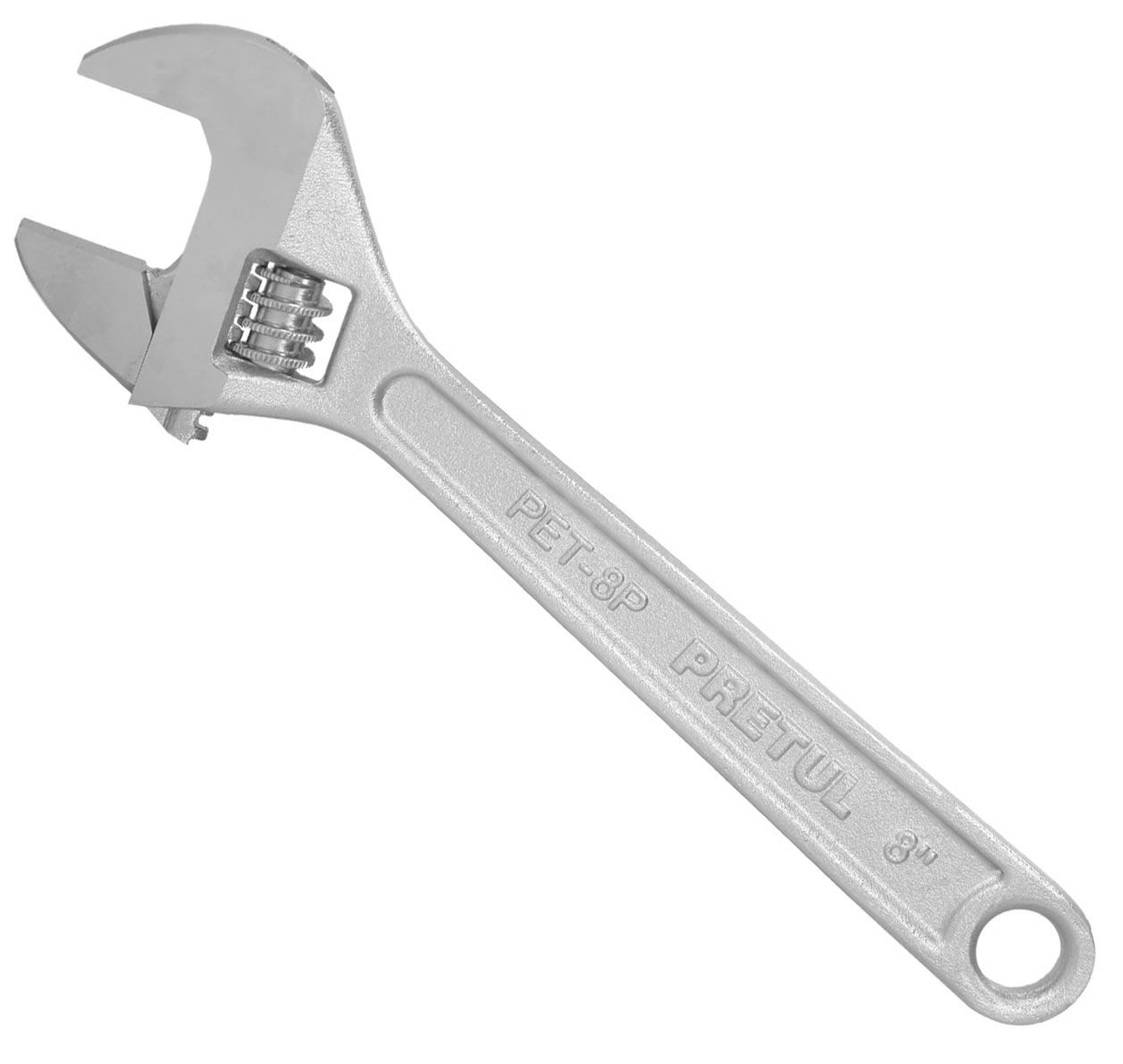 Imagen de LLAVE AJUSTABLE TIPO (PERICO) DE 8" CROMADA PRETUL