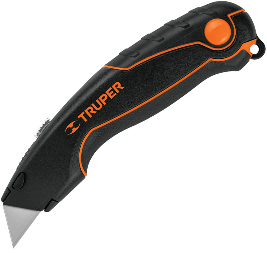 Imagen de NAVAJA CON CUCHILLA RETRACTIL DE 7" CON CUERPO DE ALUMINIO TRUPER