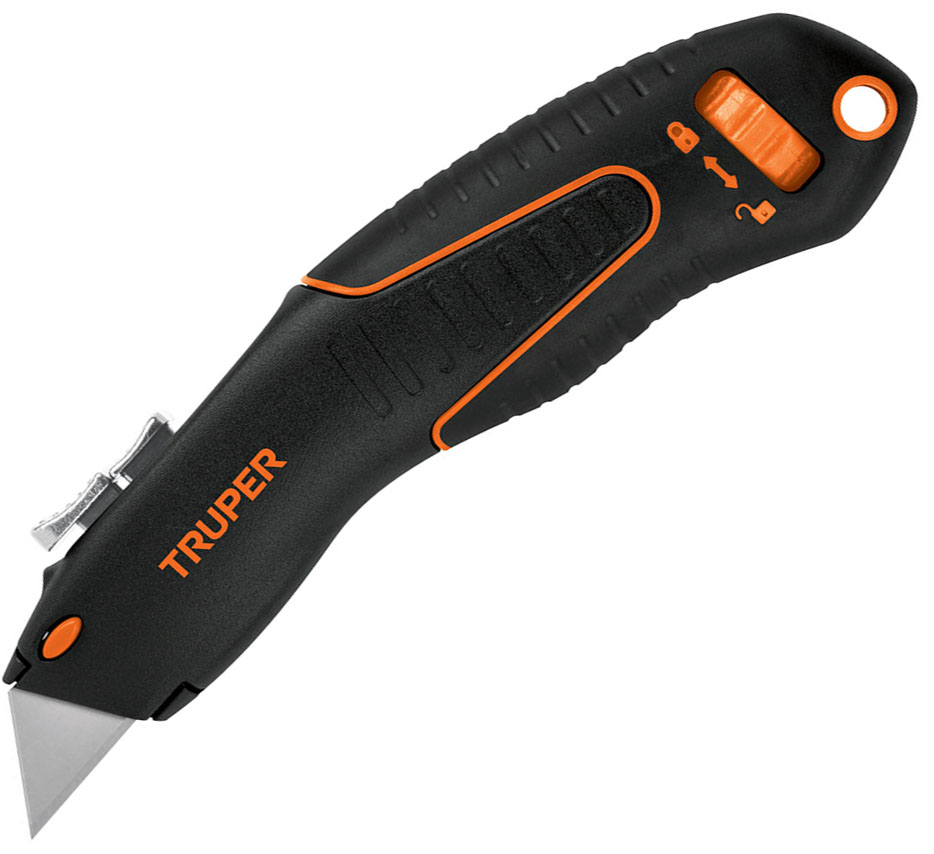 Imagen de NAVAJA AUTO-RETRACTIL DE SEGURIDAD DE 7" TRUPER