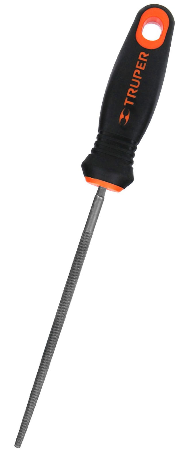 Imagen de LIMA REDONDA BASTARDA DE 6" CON MANGO DE DOBLE INYECCION TRUPER