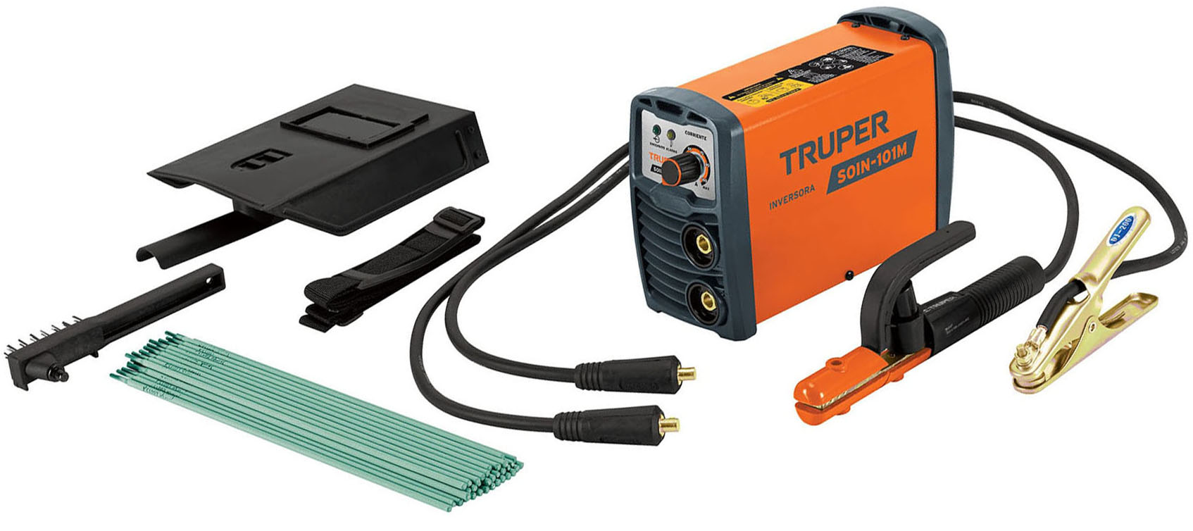 Imagen de MINI SOLDADORA INVERSORA DE 100 AMP DE 127 VOLTS TRUPER