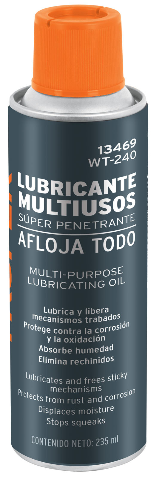 Imagen de LUBRICANTE MULTIUSOS EN AEROSOL DE 235 MILILITROS (8 ONZAS) TRUPER
