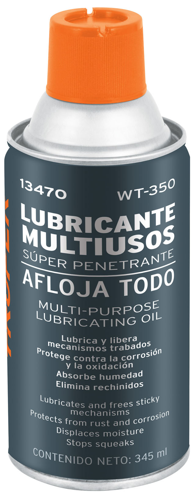 Imagen de LUBRICANTE MULTIUSOS EN AEROSOL DE 345 MILILITROS (12 ONZAS) TRUPER
