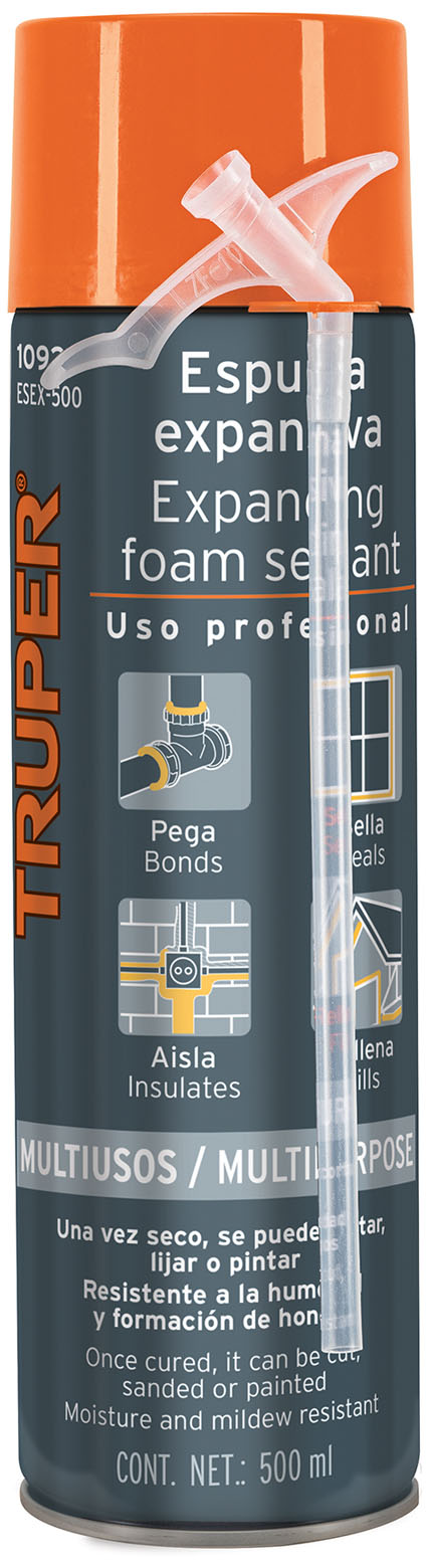 Imagen de ESPUMA EXPANSIVA DE 500 MILILITROS TRUPER