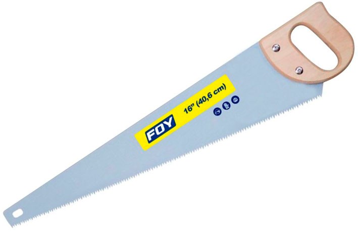 Imagen de SERRUCHO 16" MANGO MADERA FOY