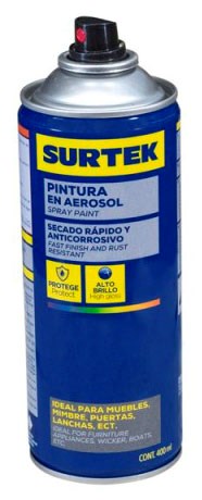 Imagen de PINTURA AEROSOL ORO 400 ML SURTEK