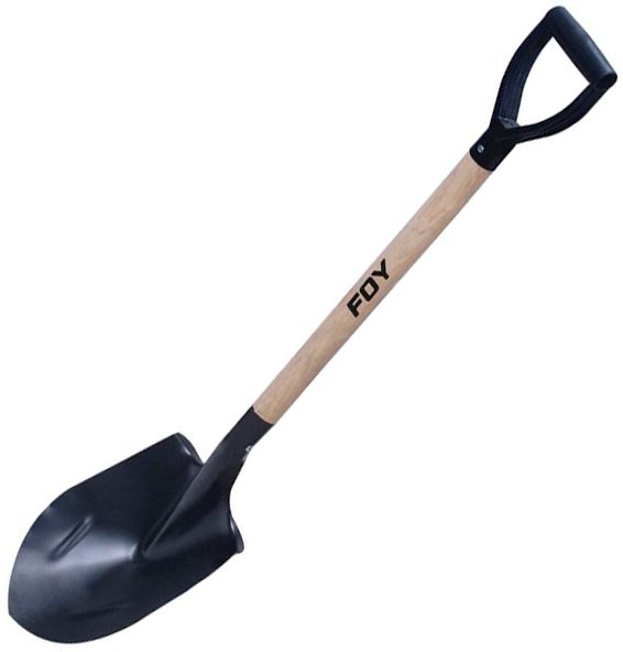 Imagen de PALA REDONDA PUÑO Y PLASTICO FOY