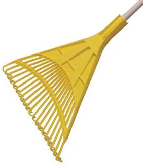 Imagen de ESCOBA PLASTICA PARA JARDIN 20 DIENTES SURTEK