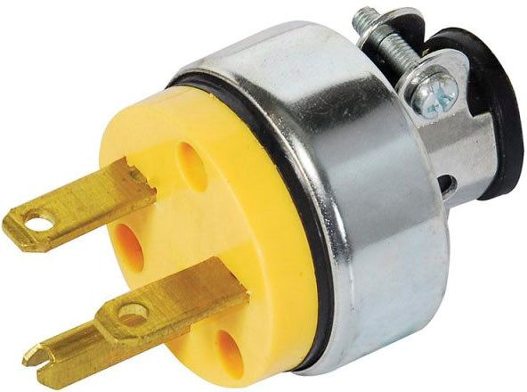 Imagen de CLAVIJA BLINDADA "CARA DE CHINO" DE ALTO VOLTAJE COLOR AMARILLO SURTEK