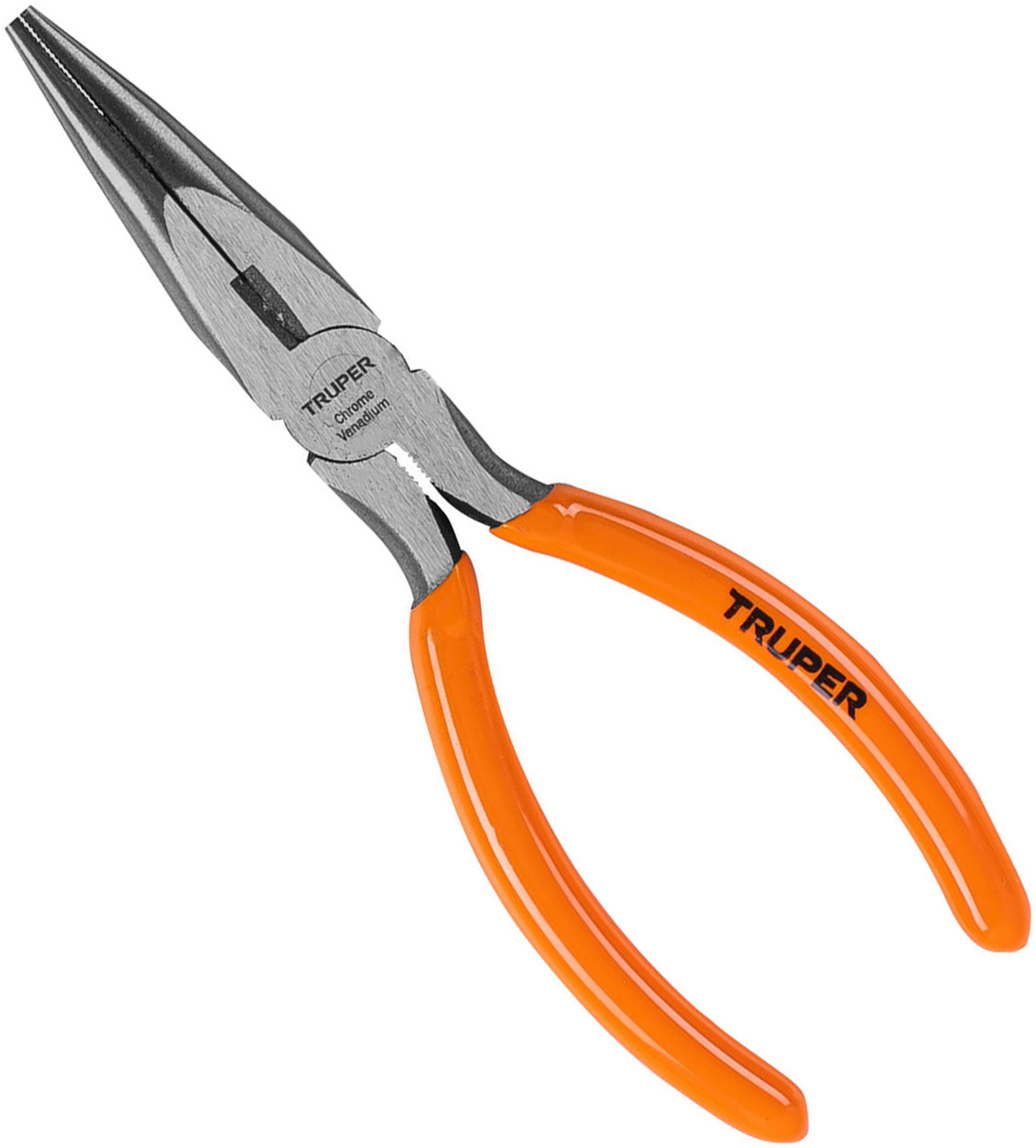 Imagen de PINZA DE PUNTA Y CORTE DE 6" CON MANGO DE PVC TRUPER