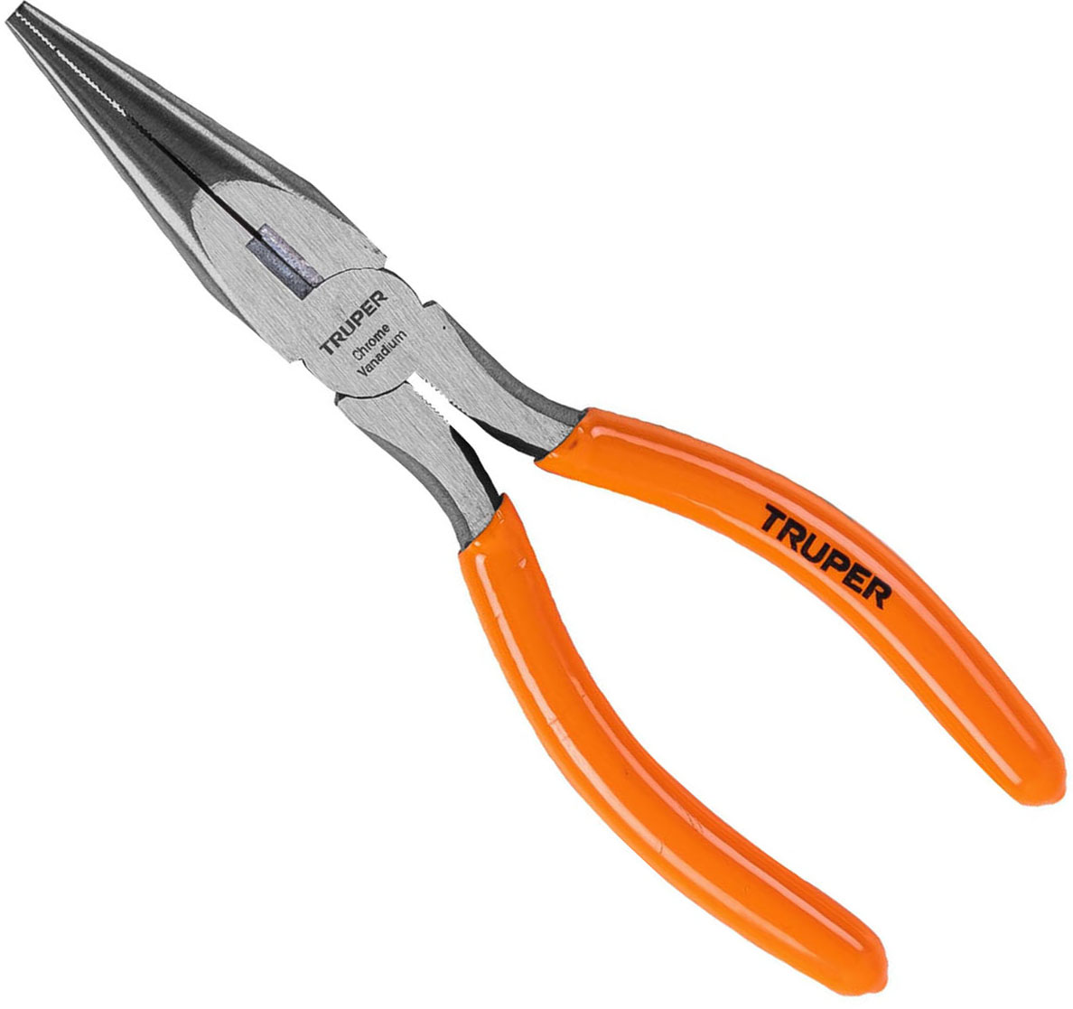 Imagen de PINZA DE PUNTA Y CORTE DE 7" CON MANGO DE PVC TRUPER