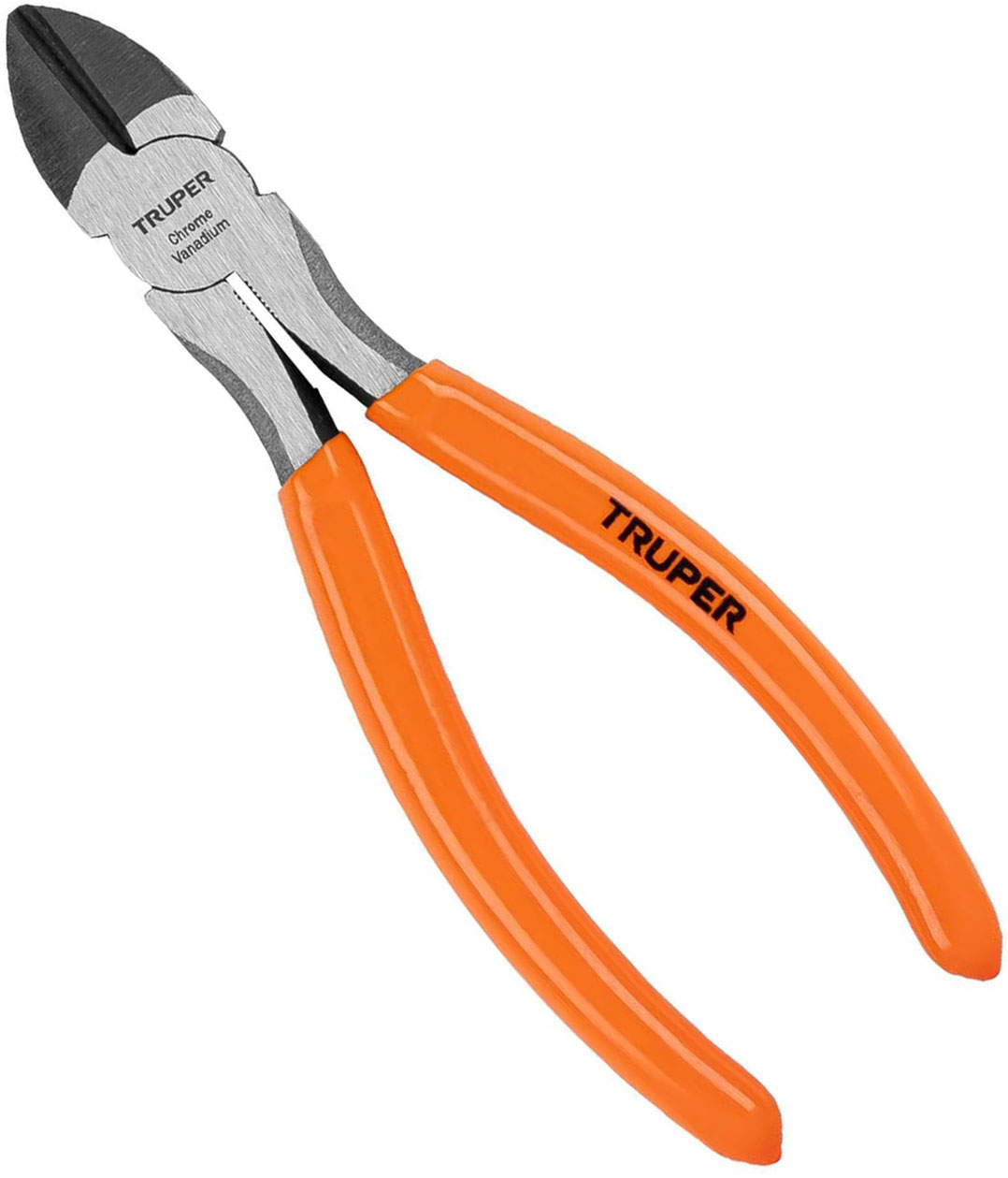 Imagen de PINZA DE CORTE DIAGONAL DE 6" CON MANGO DE PVC TRUPER