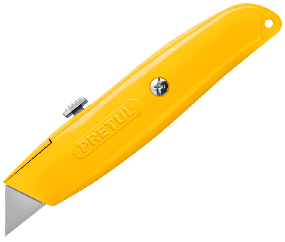 Imagen de NAVAJA CON CUCHILLA RETRACTIL DE 6" CON CUERPO DE ALUMINIO PRETUL