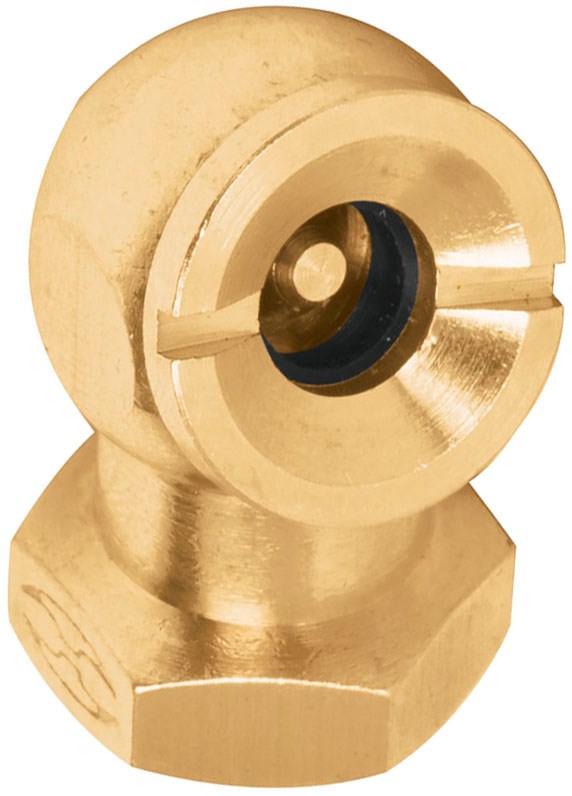 Imagen de CABEZA INFLADORA DE LLANTAS CONEXION HEMBRA DE 1/4" NPT TRUPER