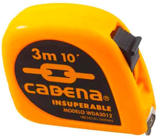 Imagen de CINTA DE MEDIR CADENA NEON 3.60 MTS