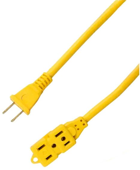 Imagen de EXTENSION ELECTRICA DE USO RUDO POLARIZADA 4 MTS SURTEK