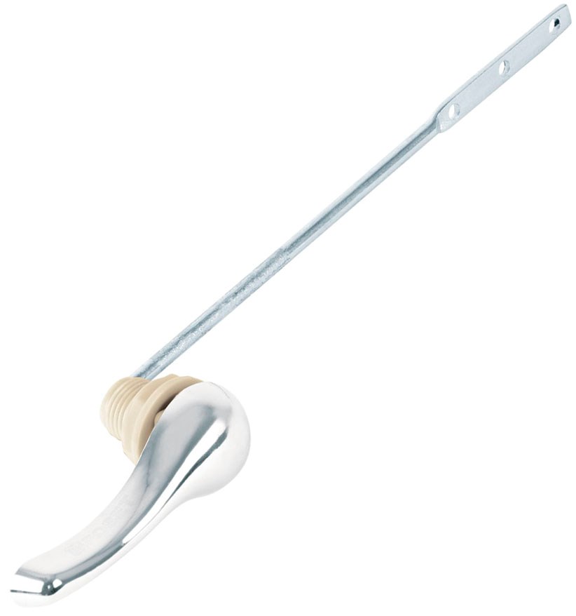 Imagen de PALANCA FRONTAL METALICA CROMADA PARA SANITARIO FOSET
