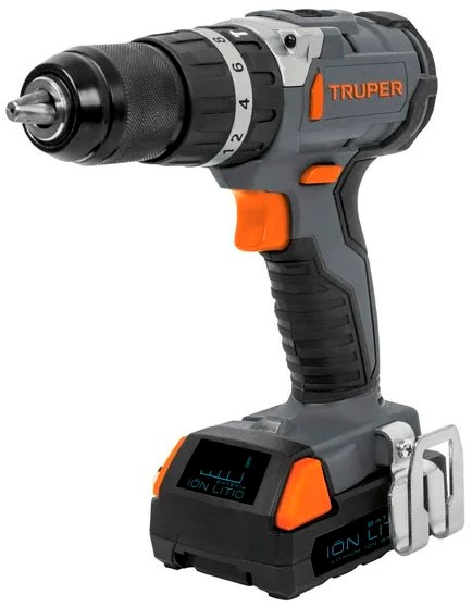 Imagen de ROTOMARTILLO DE 1/2" DE 20 VOLTS CON 2 BATERIAS DE 2 AH MAXIMO TRUPER