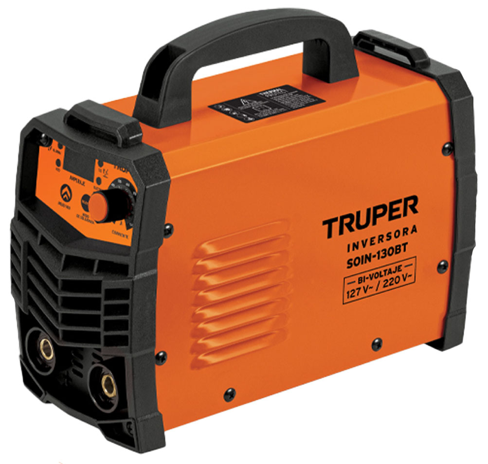 Imagen de SOLDADORA INVERSORA 130A  BI-VOLTAJE 127/220V  TRUPER