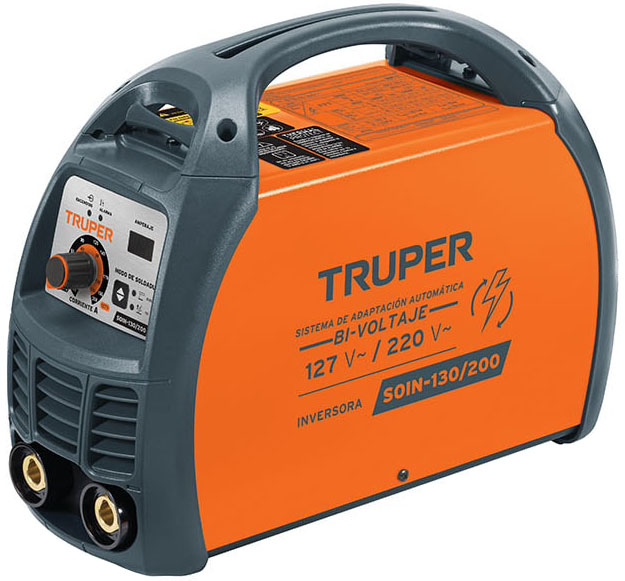 Imagen de SOLDADORA INVERSORA DE 200 AMP BI-VOLTAJE DE 127/220 VOLTS TRUPER