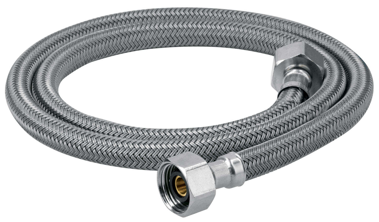 Imagen de MANGUERA LAVABO/FREGADERO DE VINILO GRIS DE 1/2" X 1/2"  EN 1 MT FOSET