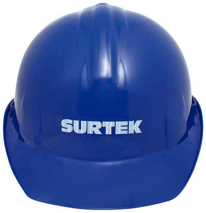 Imagen de CASCO DE SEGURIDAD CON AJUSTE DE INTERVALOS COLOR AZUL SURTEK