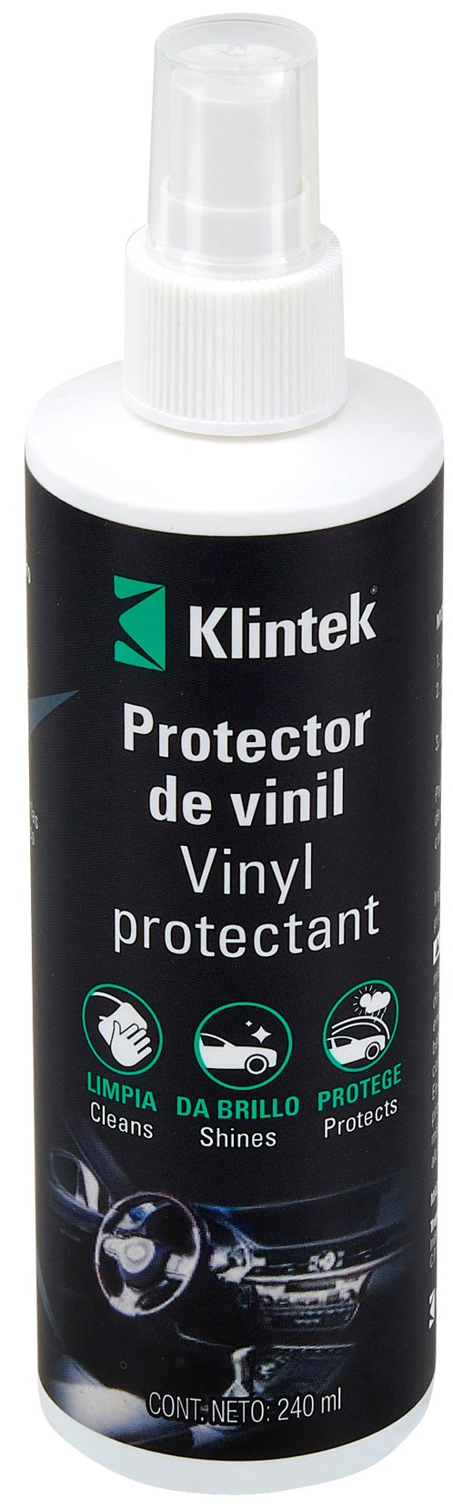 Imagen de LIQUIDO PROTECTOR DE VINIL DE 240 MILILITROS KLINTEK