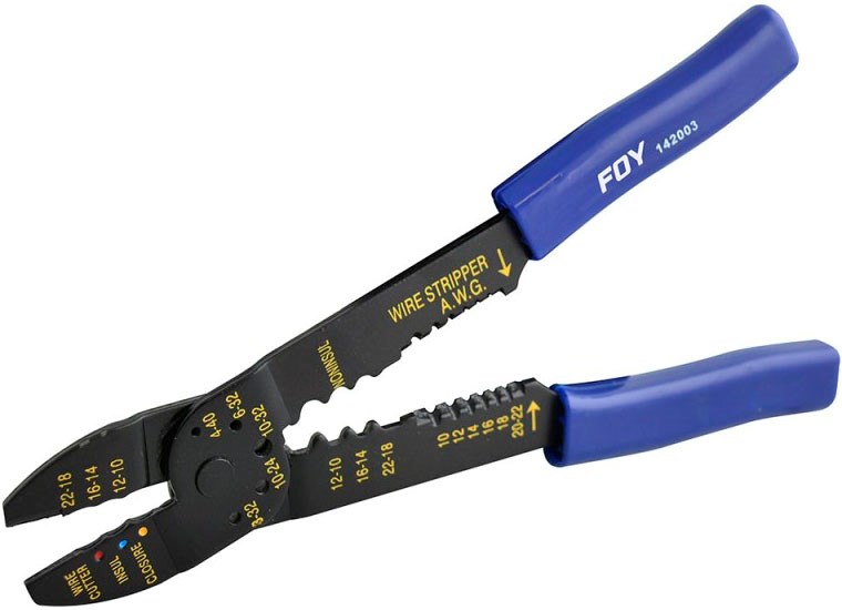 Imagen de PINZA PELACABLE 10-22 AWG 9" FOY
