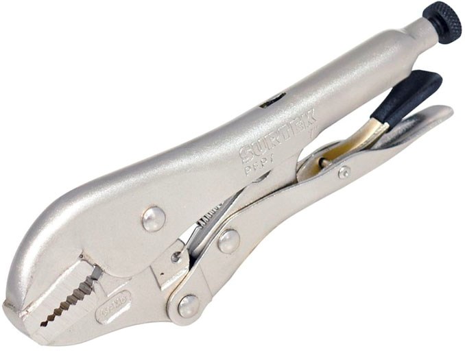 Imagen de PINZA DE PRESION QUIJADA RECTA 7" SURTEK