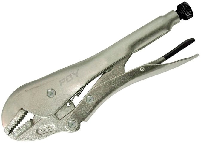 Imagen de PINZA DE PRESION QUIJADA RECTA10" COD. 142069 FOY