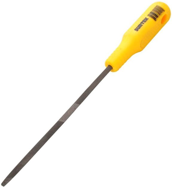 Imagen de LIMA DE TRIANGULO DOBLE CON MANGO 8" SURTEK